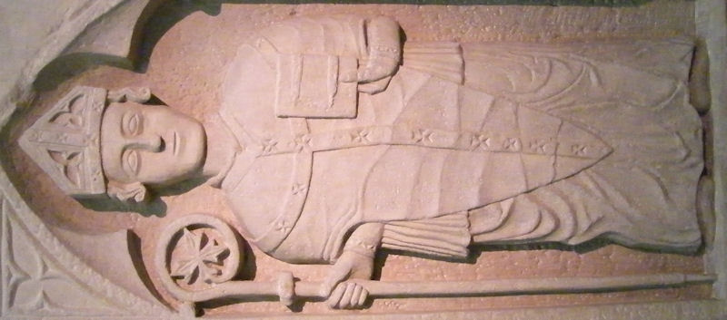 Germany Bruchsal Stadtisches Museum Bishop Gerhard von Ehrenberg 1363